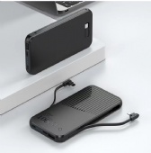 Comes with line 5000mAh large capacity mobile charging treasure