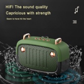 New cross-border Bluetooth speaker with TF card Bluetooth 5.0