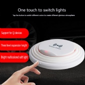 Wireless charger LED Atmosphere light Folding wireless charger small night light Bedroom light outdoor camping light